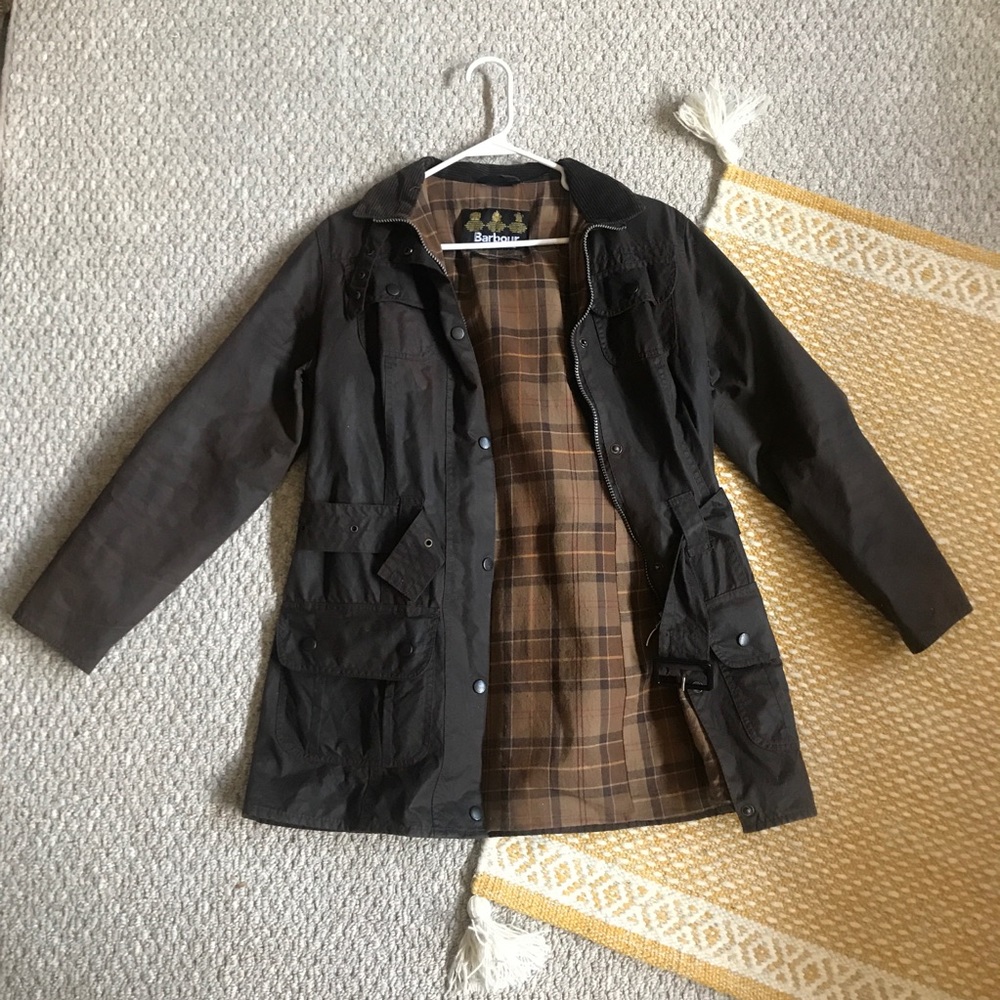 Barbour Utility Wax Jacket waxed mac